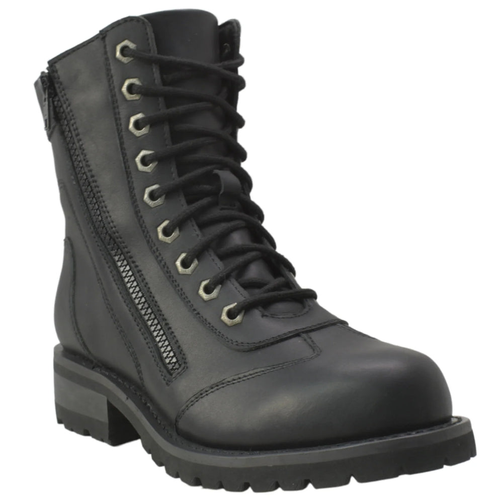 8650 Women's Zipper Biker Boot