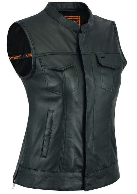 DS287 Women's Premium Single Back Panel Concealment Vest