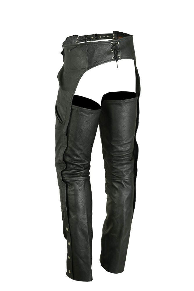 DS404 Unisex Economy Double Deep Pocket Chaps