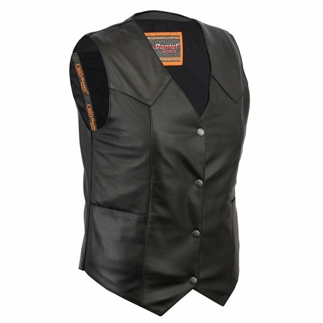 DS251 Women's Classic Plain Side Vest