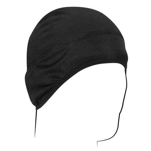 WHLC114 COOLMAX Skull Cap- Black