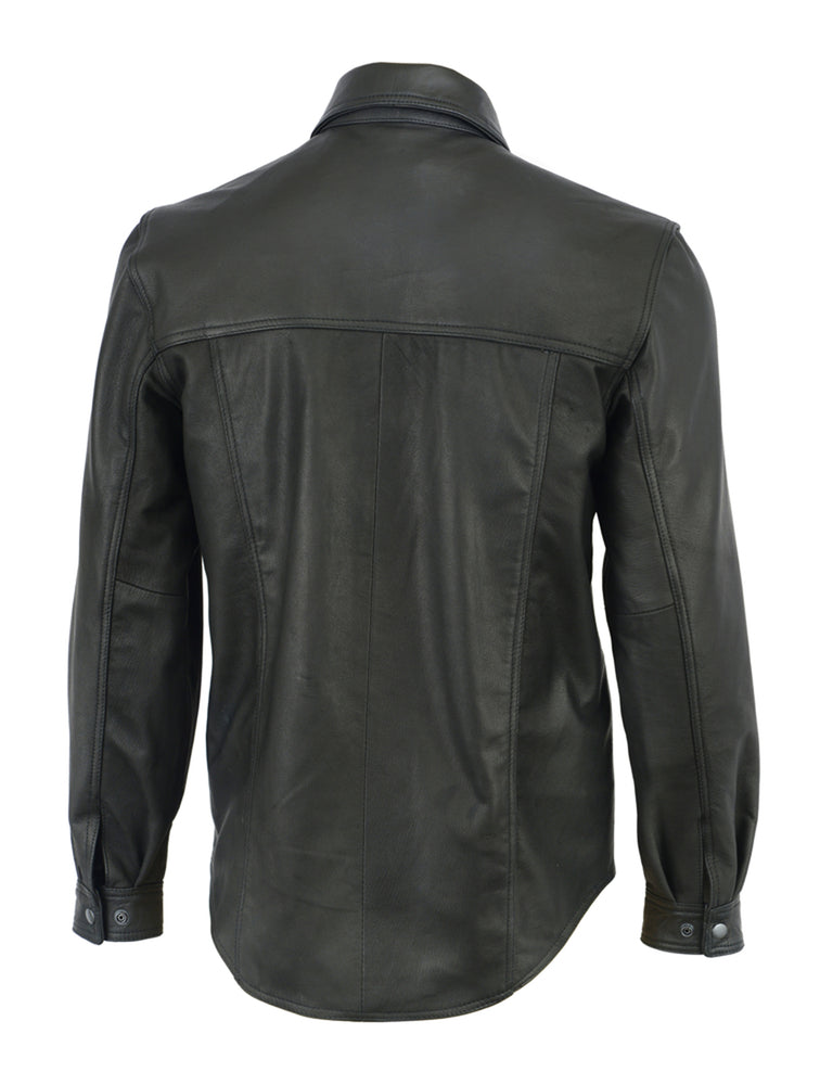 DS770 Men's Premium Lightweight Leather Shirt