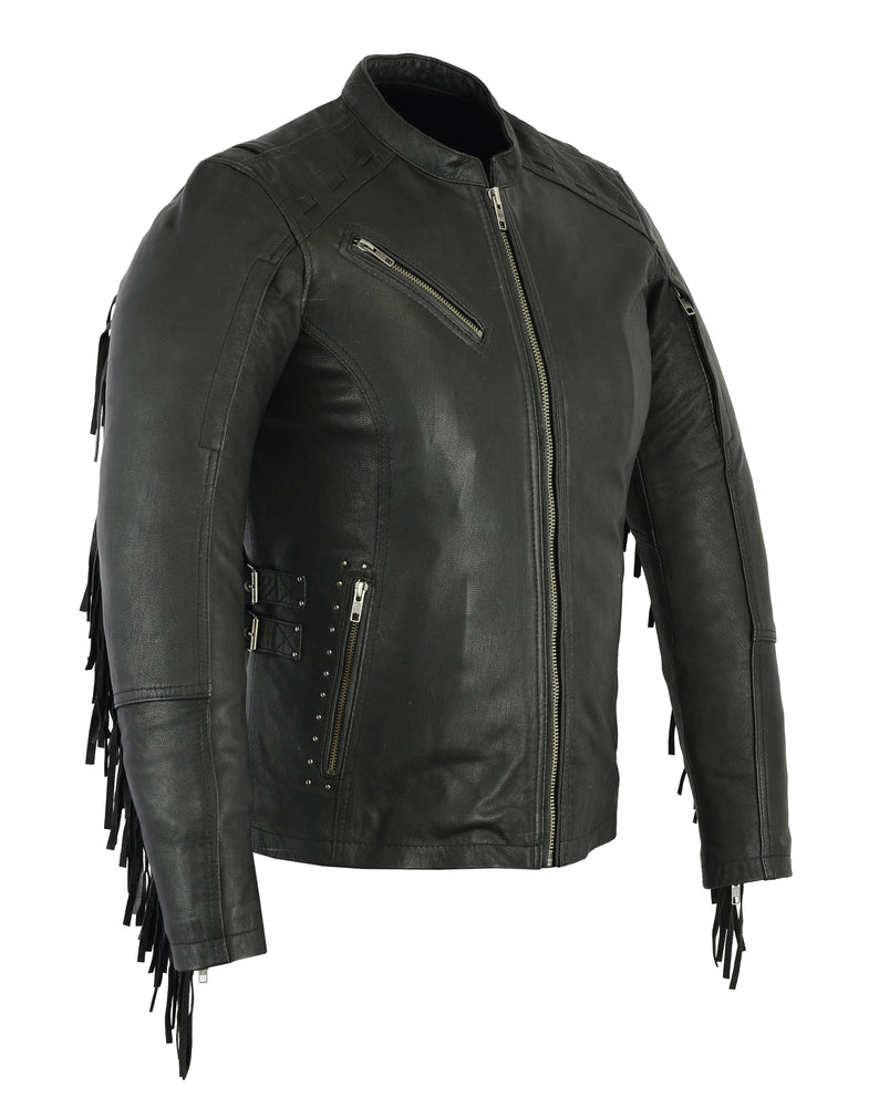 DS880 Women's Stylish Jacket with Fringe