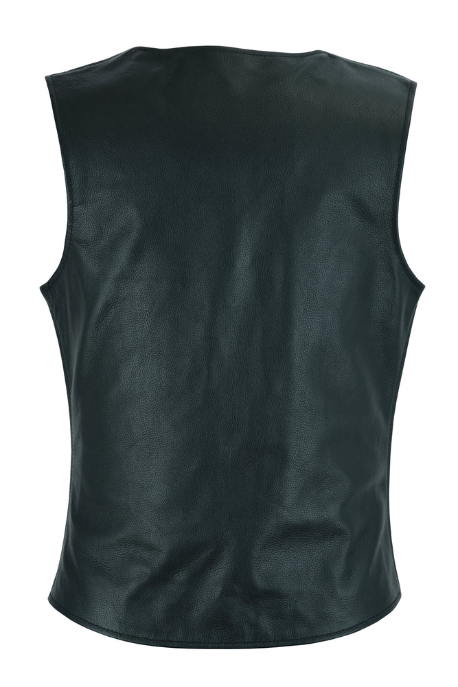 DS204 Women's Stylish Longer Body &frac34; Vest - Plain Sides