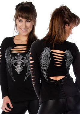 7197BLK Dark Angel Long Sleeve