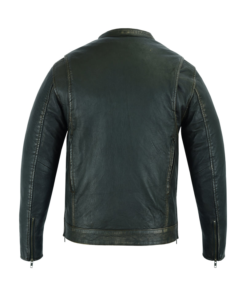 DS790 Men's Modern Utility Style Jacket in Lightweight Drum Dyed Dist